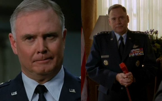 Air Force Chief of Staffs making appearances as themselvesLeft: General JumperRight: General Ryan